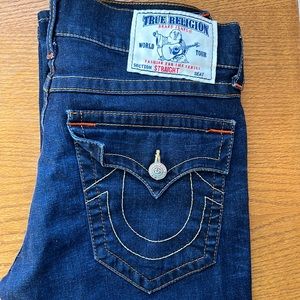 True Religion Strait Leg Jeans 32x32 regular